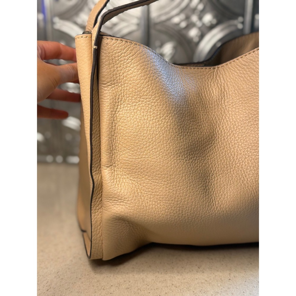 American Leather Co Auburn Petals Crossbody Macadamia White Floral OS Women Bag - Picture 6 of 12